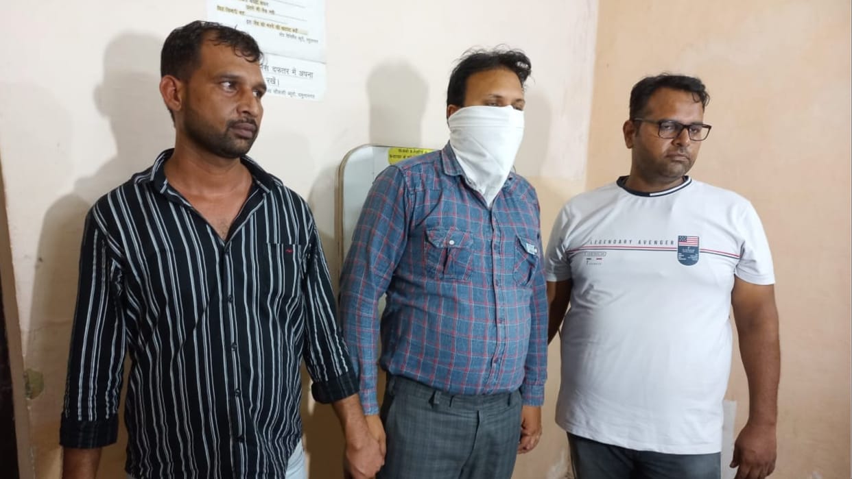 Yamunanagar: Thermal power plant assistant executive engineer caught taking bribe of Rs 10000