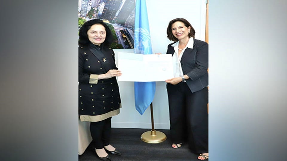 India contributes USD 1000000 to promote Hindi language at United Nations