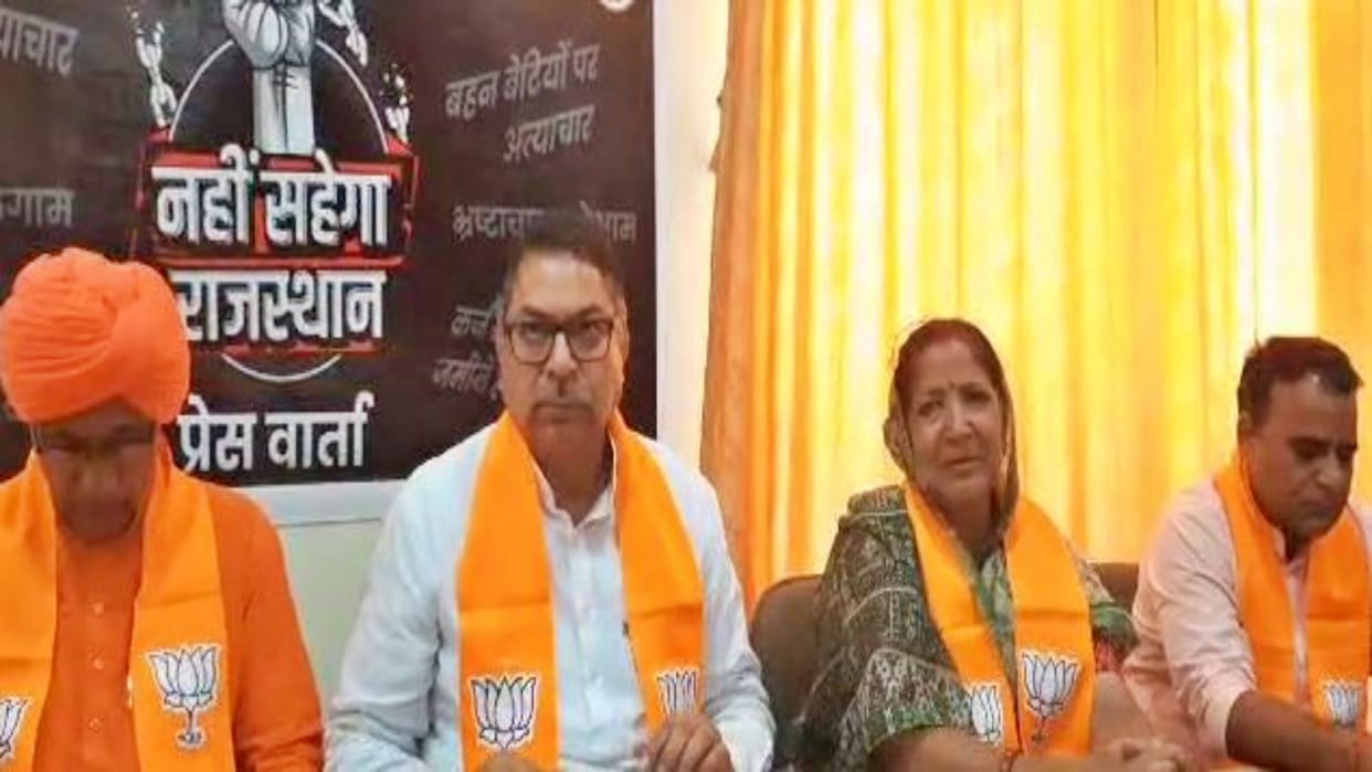 Satish Poonia counted the failure of the Congress government in Sikar
