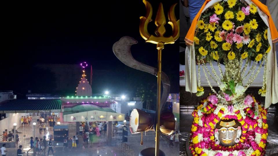 Devotees came out of their homes to see Bholenath and circumambulate in Agra then roads were blocked