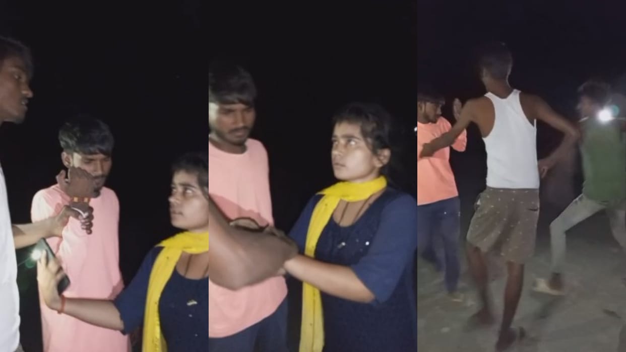 Villagers caught and thrashed loving couple in Bettiah; Lover reached girl's village to take revenge