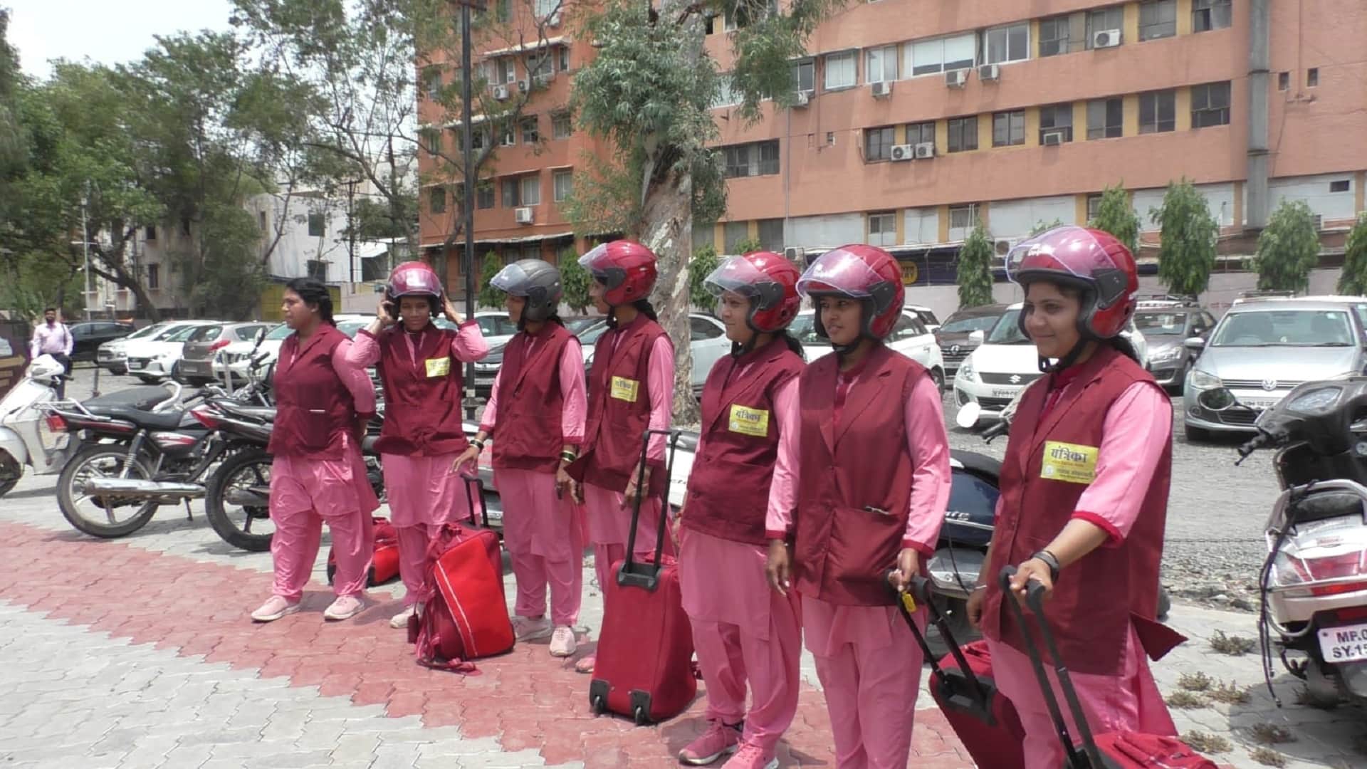 Bridgestone India Trains over 200 women as mechanics and commercial drivers women mechanics serving in Indore