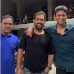 महेंद्र सिंह धोनी के गैराज में वेंकटेश प्रसाद और सुनील जोशी