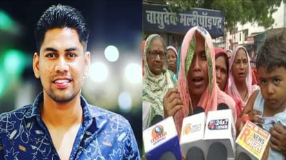 Victim family members protest against bareilly police over Ajay murder case