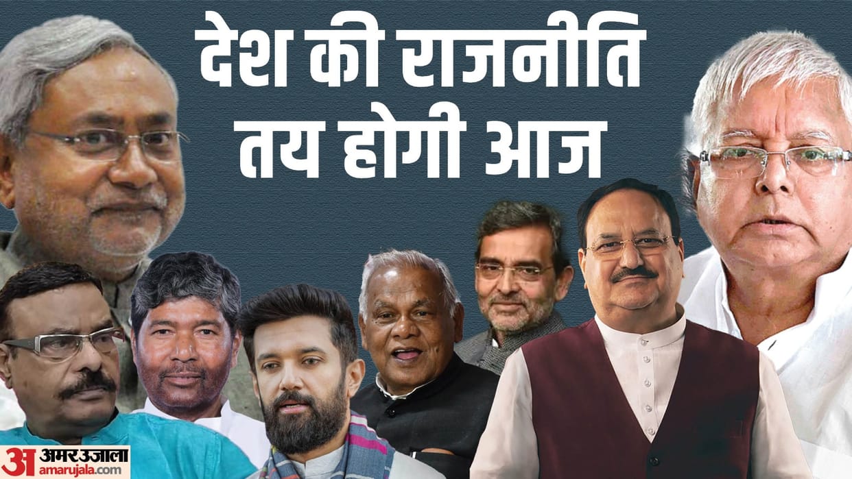Opposition Unity And NDA Meeting Today, India Politics, Lalu Yadav, Nitish Kumar, Chirag Paswan, JP Nadda