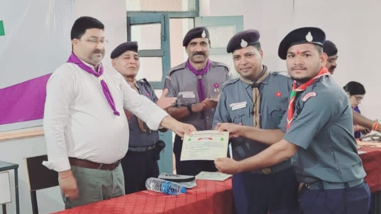 Seven day unit leader basic training course completed in Gaurela Pendra Marwahi