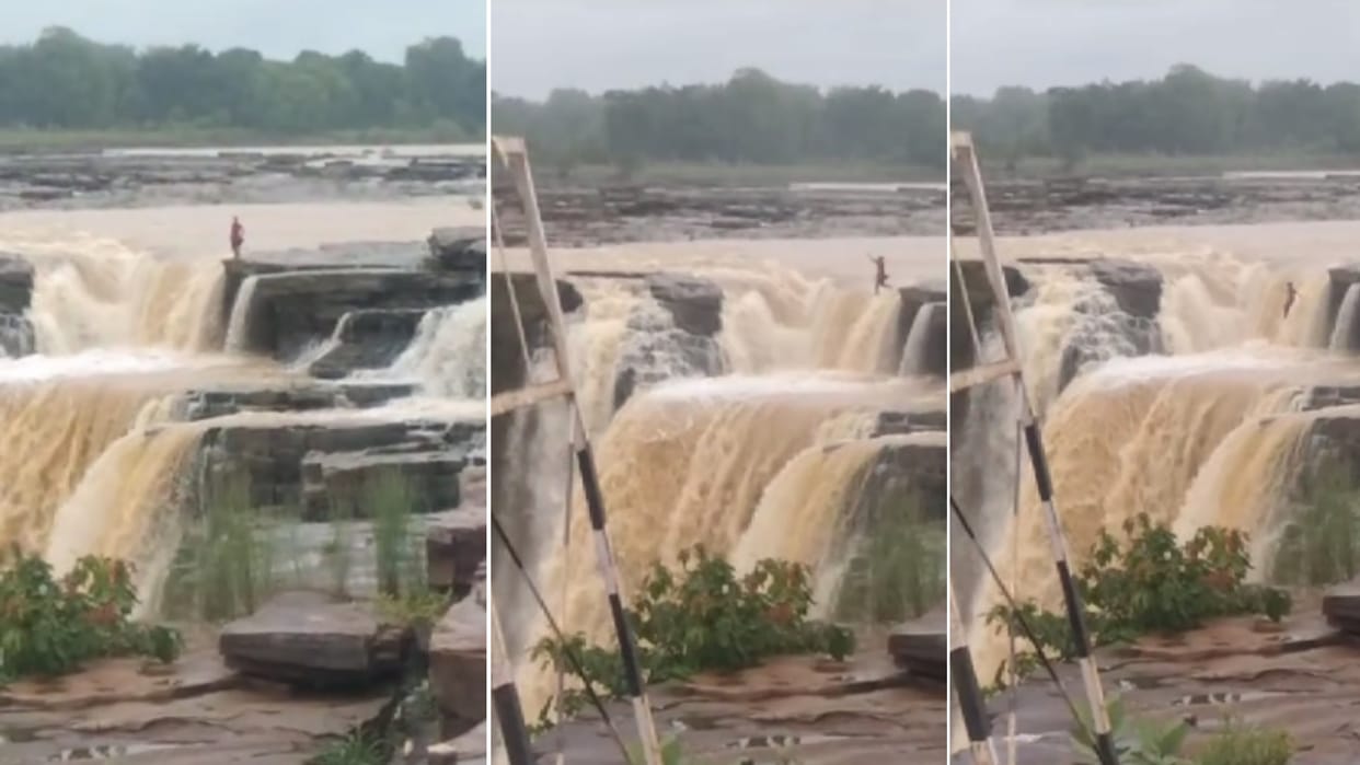 Girl jumps in Chitrakote waterfall to commit suicide in Jagdalpur