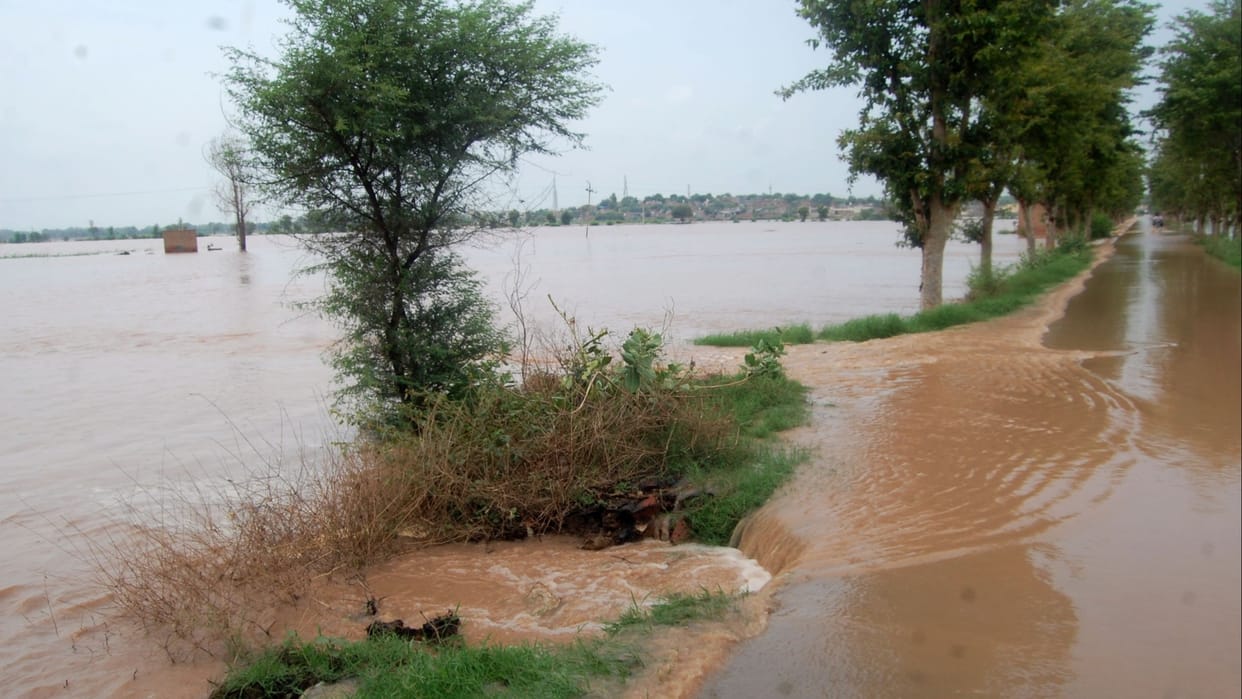 Haryana Flood: 80 more villages of Fatehabad in the grip of flood