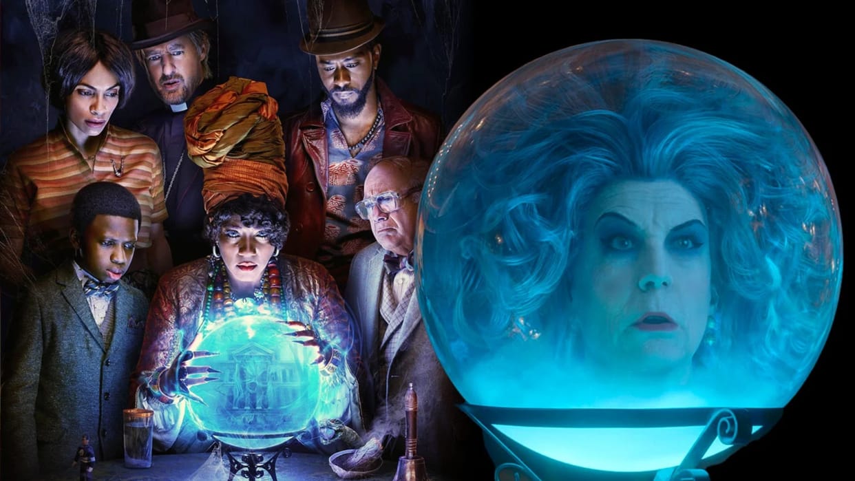 Disney Haunted Mansion Trailer Released Owen Wilson Danny DeVito and Jared Leto