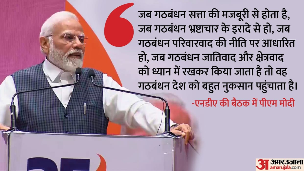 NDA Meeting LIVE in Delhi Lok Sabha Election 2024 Poll Bugle BJP to lead meeting with allies news and updates