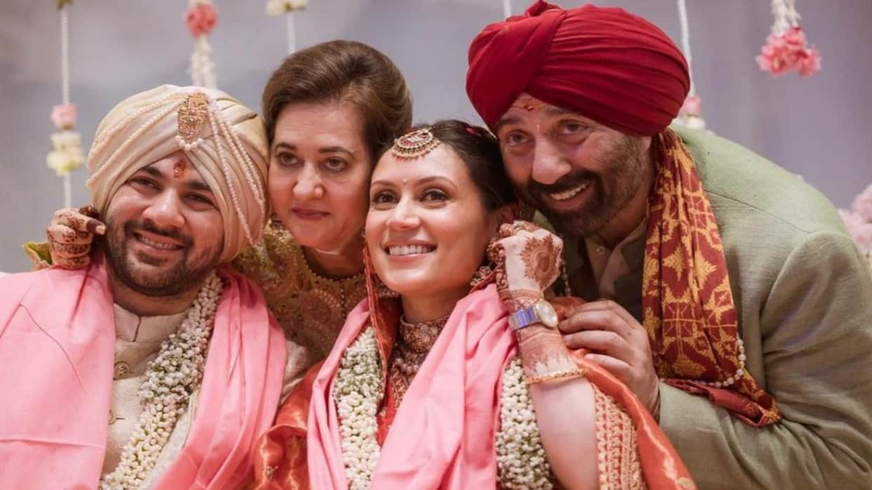 Gadar 2 star Sunny Deol Reveals his wife Pooja tell him about Karan Deol plans of marrying Drisha Acharya
