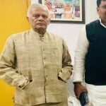 विधायक पन्नालाल सिंह पटेल के बेटे नूतन पटेल (दाएं) का अश्लील वीडियो हो रहा वायरल