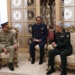 Pakistan General Asim Munir meet Iran General Hossein Bagheri