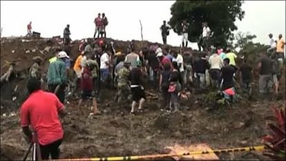 several killed in mudslide in Colombia crucial highway blocked