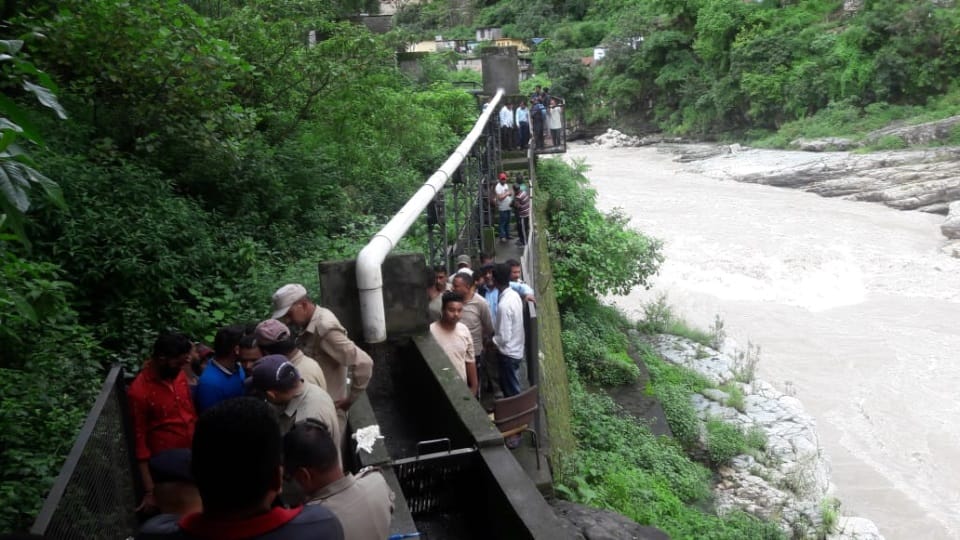 Chamoli Accident Earthing of resistance up to 18 times the norms within plant large scale faults Uttarakhand