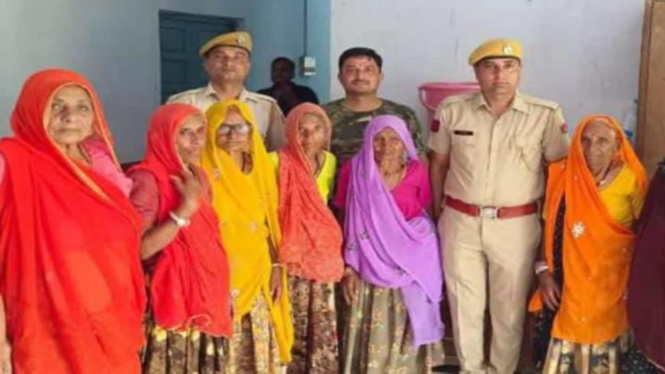 FIR in Bundi in 1977 after 46 years 7 old women of 70 years were arrested for stealing wood