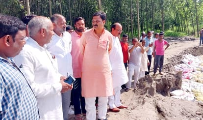 Saharanpur: JE drowns away in the Yamuna flood, had reached with the team to fix the electric poles