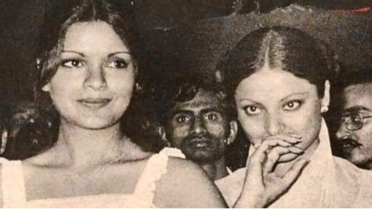 Zeenat Aman shares Rekha unseen picture from the set of Ram Balram Fans call them original beauties