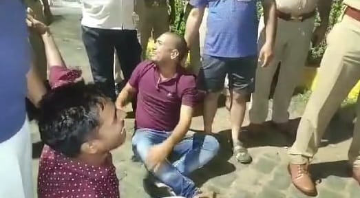 Shivam was shot in Ashnai, a gust of fire hit the neck, SSP said action will be taken for attachment