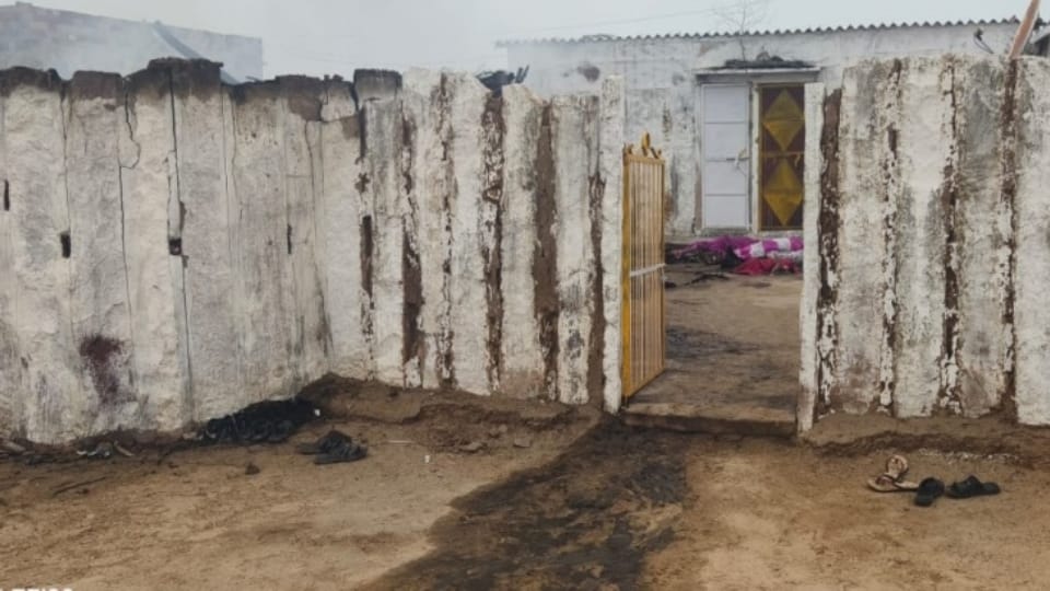 miscreants burnt 4 including 6 month old girl In Jodhpur dead bodies set on fire after murder