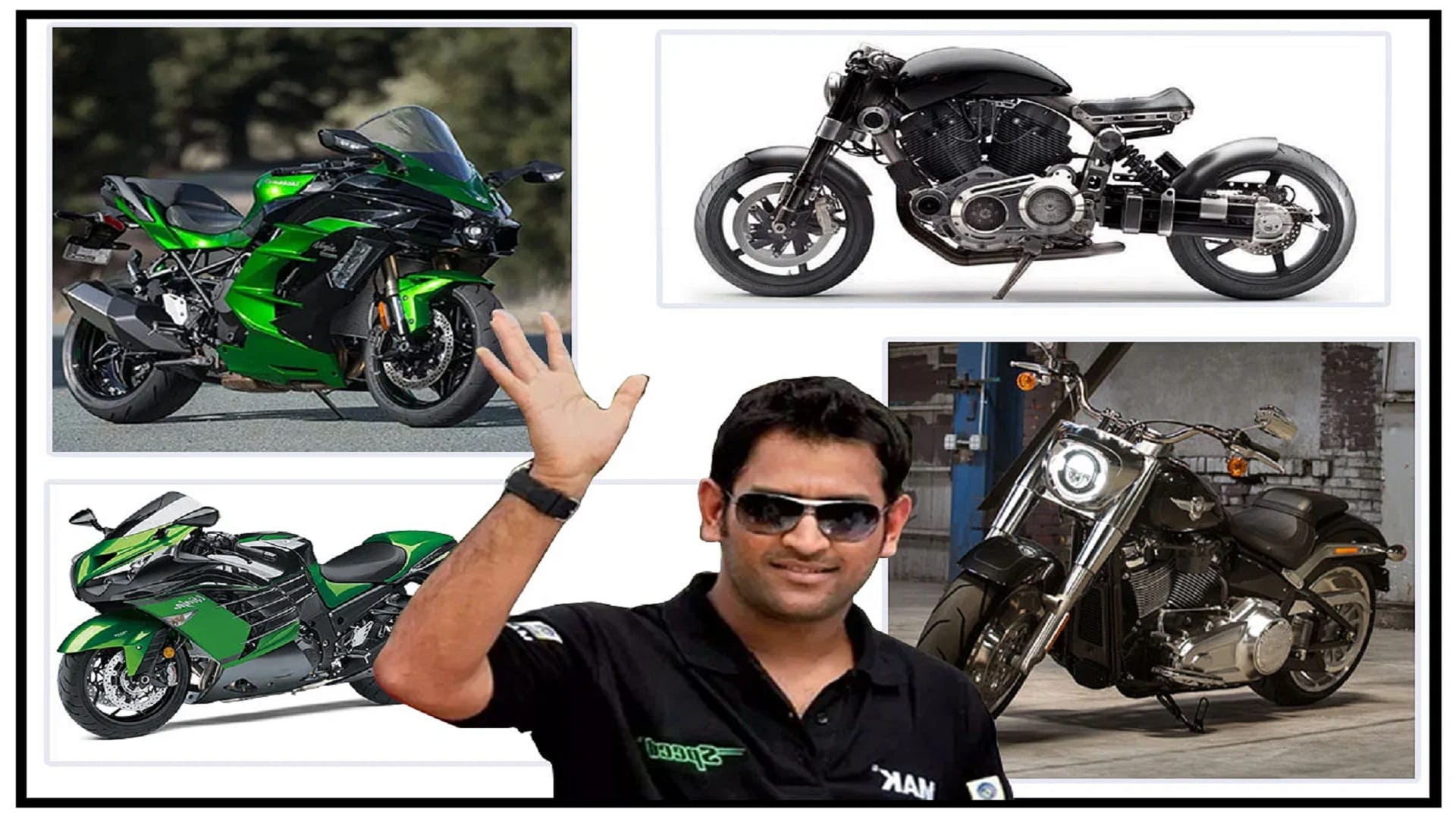 Cricketer MS Dhoni Massive Bike And Car Collection Video Viral Of Mahi Garage