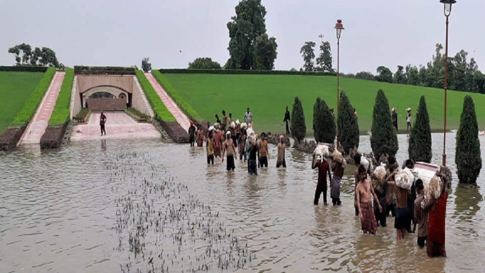 G-20 Summit: Flood destroys beautification and greenery in Delhi