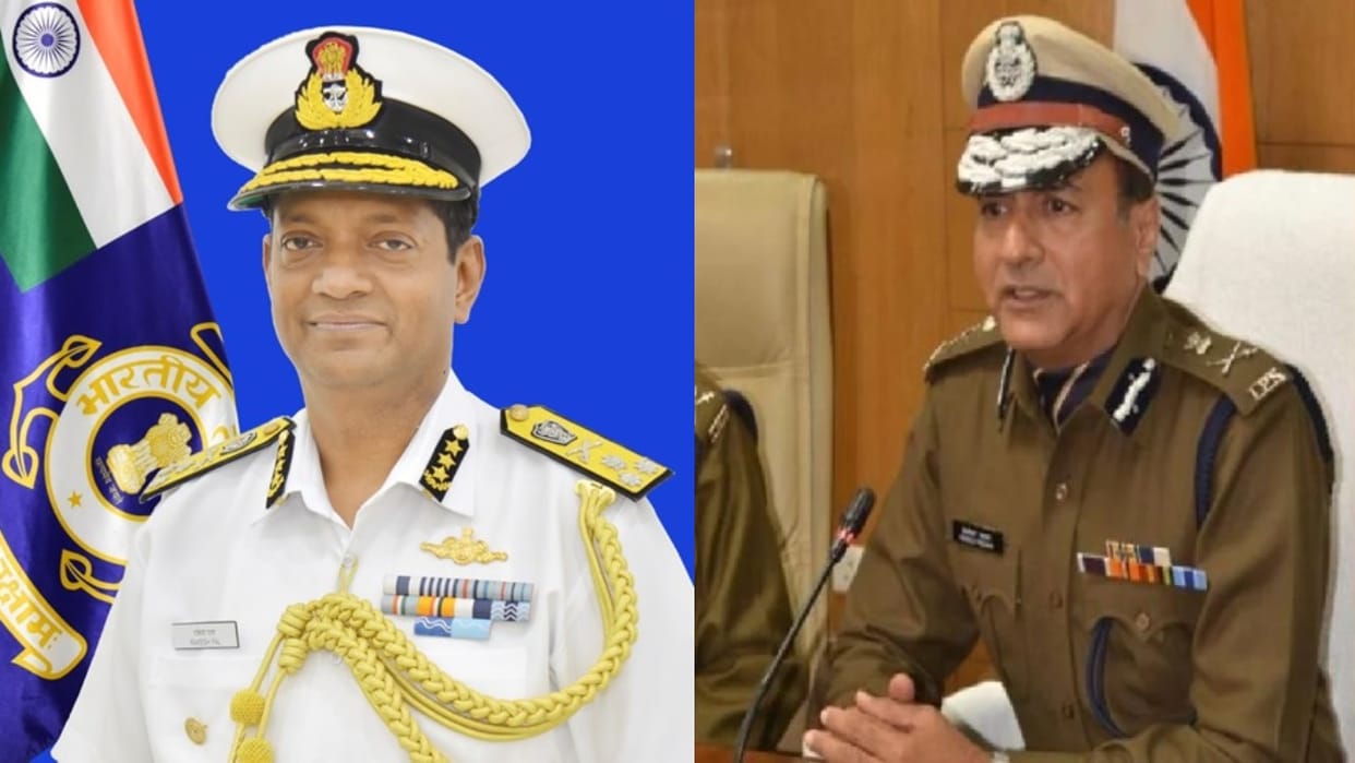 Director General Rakesh Pal has been appointed as the 25th Director General of the Indian Coast Guard