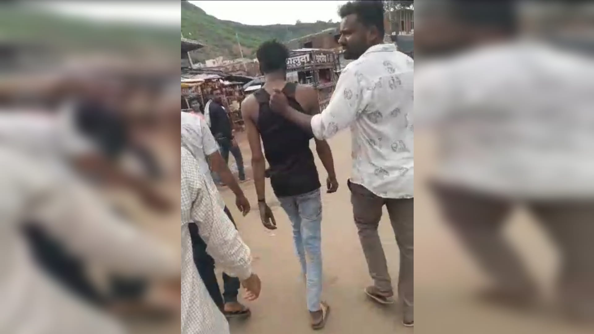 पांच लोगों पर हुई कार्रवाई