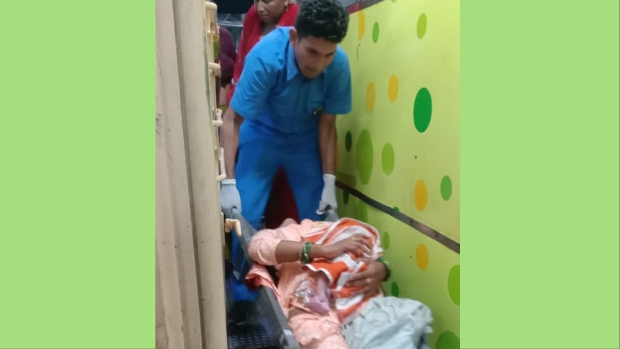 Delhi-Hoshiarpur Express echoed, woman gave birth to a baby girl