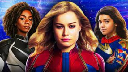 Marvel Studios unveils new images of The Marvels starring Brie Larson Iman Vellani Teyonah Parris and Samuel L