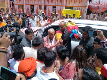 Mohan Bhagwat reached Siddha Peeth Habaram, will stay for 24 hours, deployed in special force security