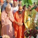 सिद्धपीठ हथियाराम मठ में मोहन भागवत