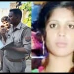 जांच करती पुलिस, मृतका का फाइल फोटो