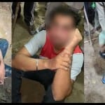 ग्रामीणों ने तीन युवकों को चोर समझकर पीटा।