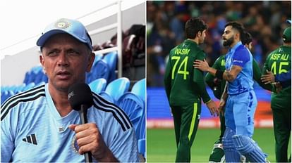 Indian Coach Rahul Dravid is excited to play against Pakistan thrice in Asia Cup listen what he said in Video