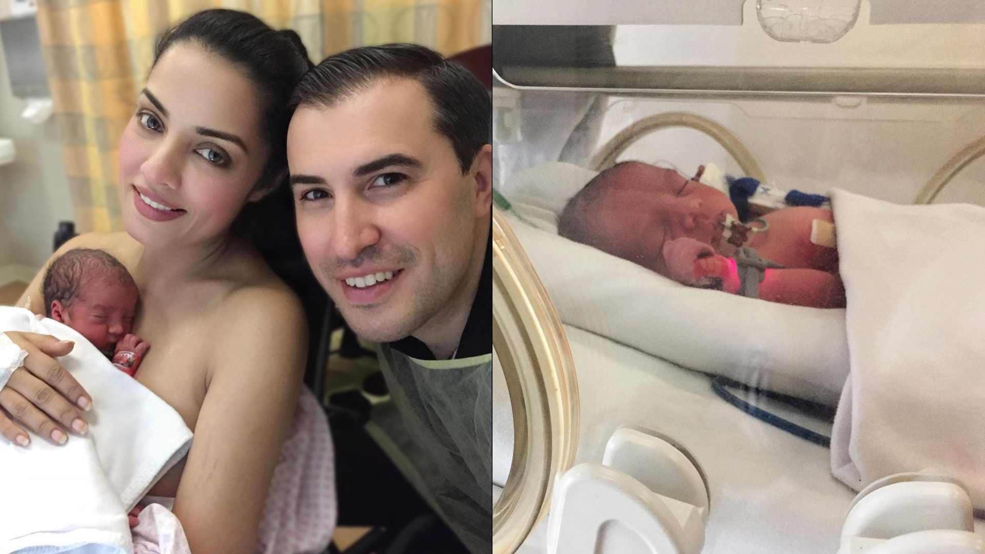 Celina Jaitly has opened up on losing her newborn son to a heart condition soon after her father died