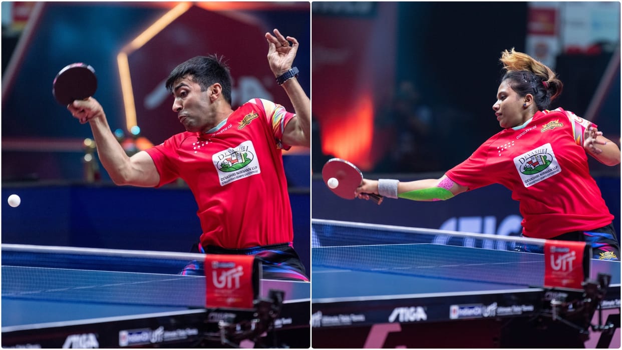 UTT 4: Goa Challengers stop table toppers U Mumba from winning streak, Harmeet and Reeth brilliant performance