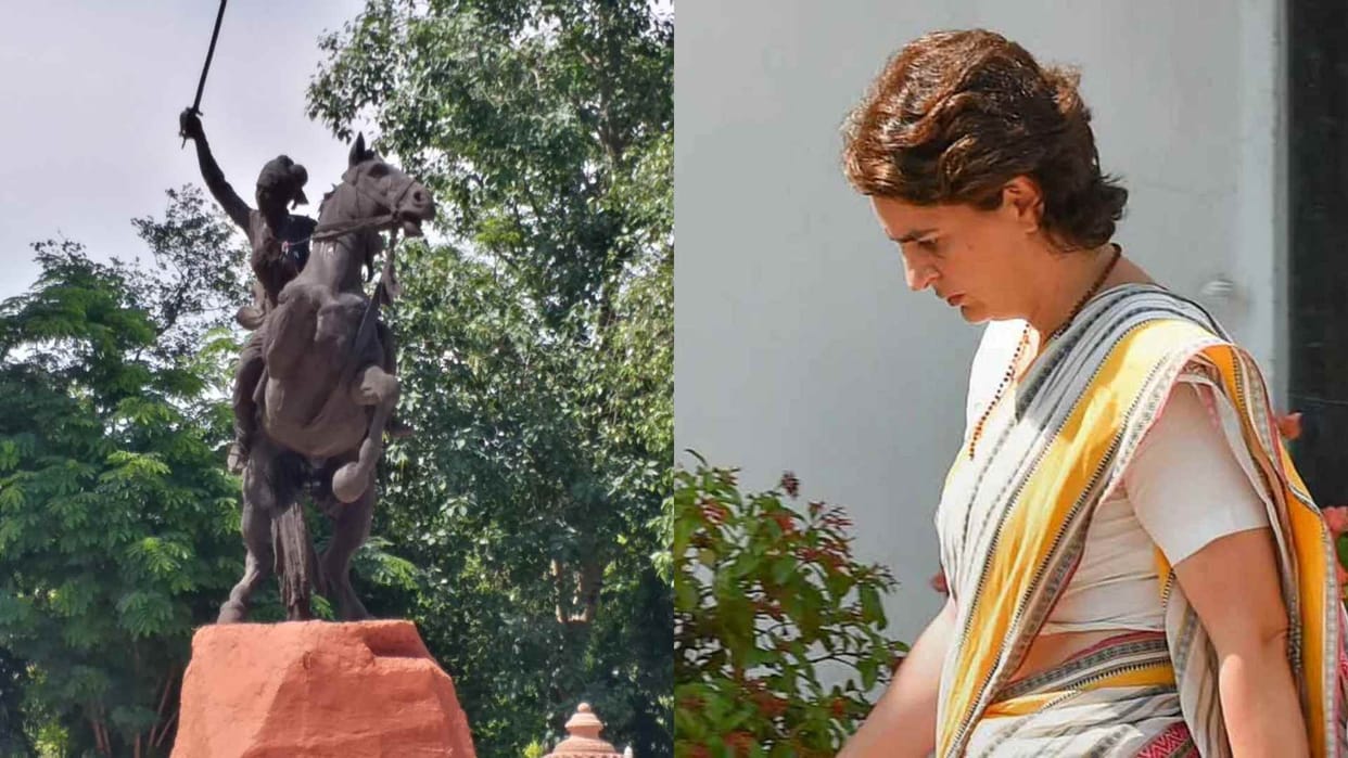 Priyanka to visit Rani Lakshmi Bai's tomb tomorrow for the first time in Gwalior