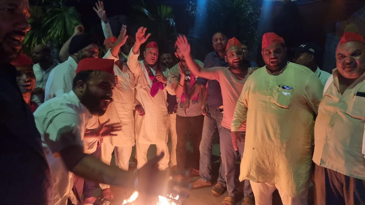 Manipur case: Fury over nude video of women, SP supporters burn effigy of CM N Biren Singh