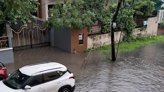Heavy Rainfall In Indore weather imd mausam updates
