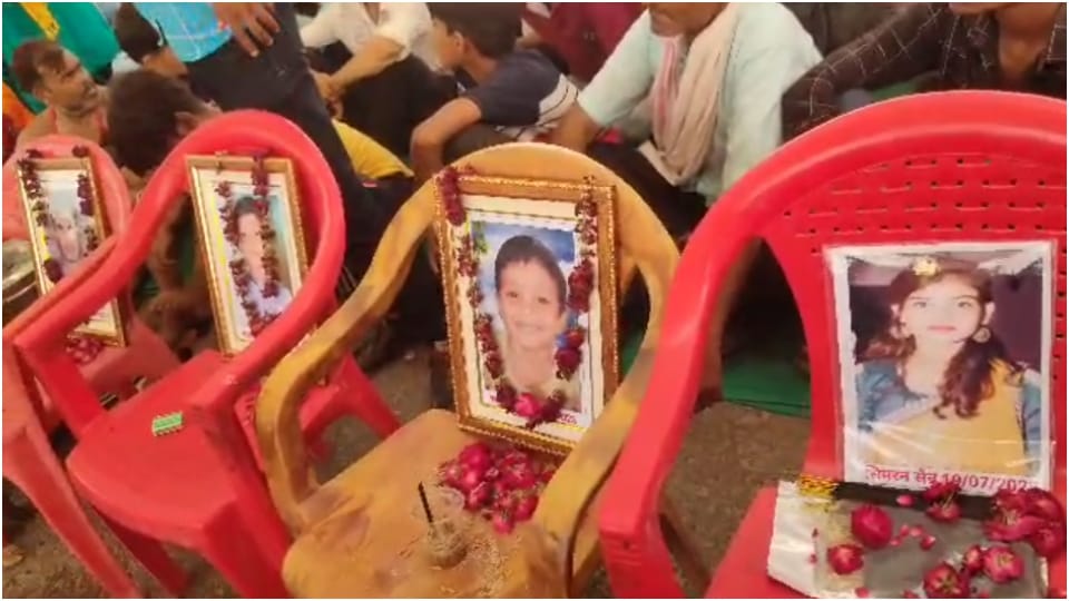 Five people of same family died in road accident in Dausa