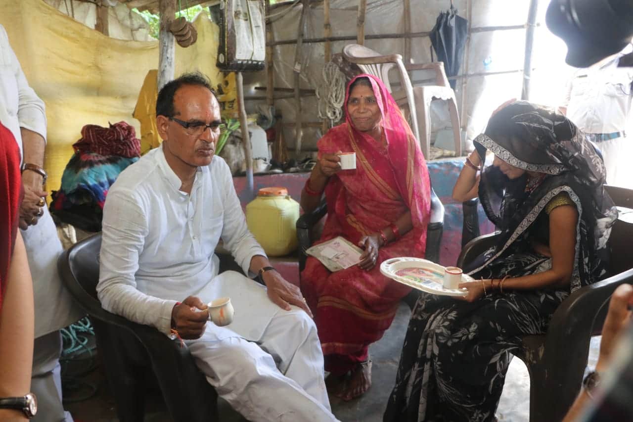 CM Shivraj reached Gadarwara, Bhumi Pujan of the project worth four and a half thousand crores