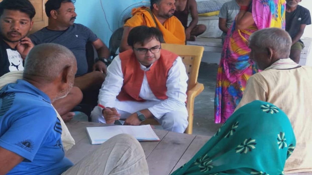 BJP youth leader started membership campaign in Gorakhpur