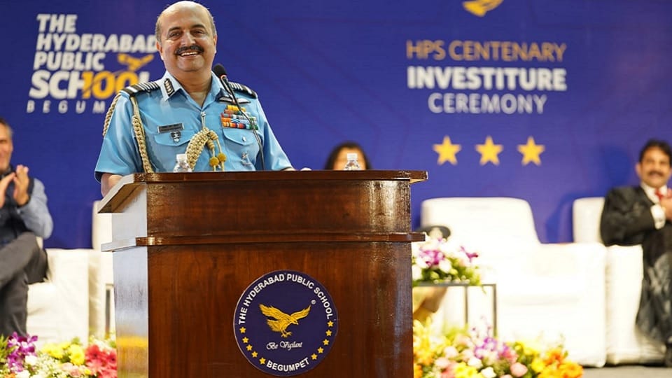 IAF Chief V R Chaudhari said Armed Forces a great career choice for those seeking adventure