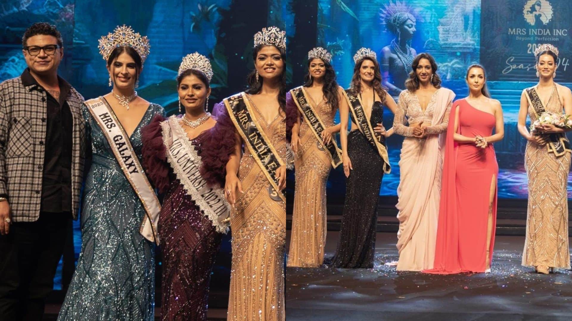 Mrs. India Inc Season 4 Chetna of Chhattisgarh win Mrs India held in Sri Lanka