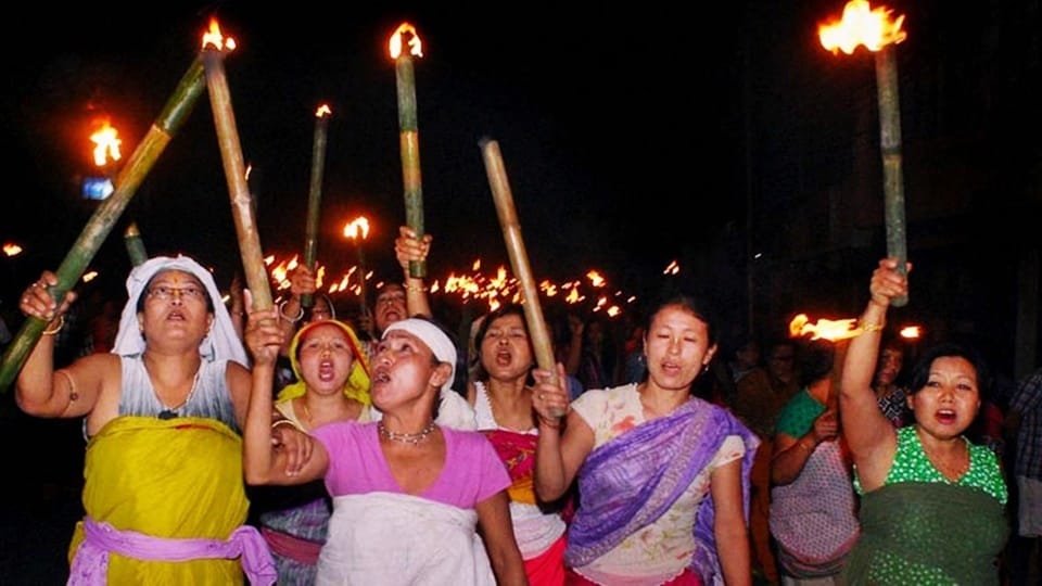 Officials says Need women forces to handle Manipur vigilante group Meira Paibi
