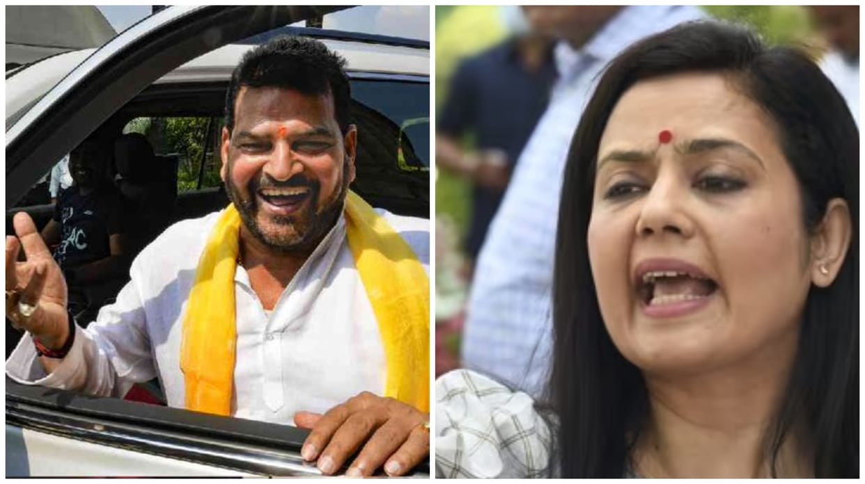 TMC MP Mahua Moitra reacts to Brij Bhushan's Parliament photo