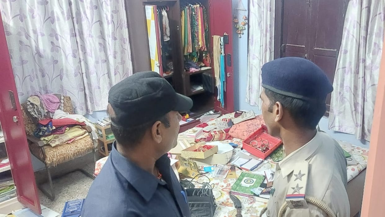 Theft of 23 lakhs from the doctor Ajay's house in Nalanda, the sleeping family did not even get a clue