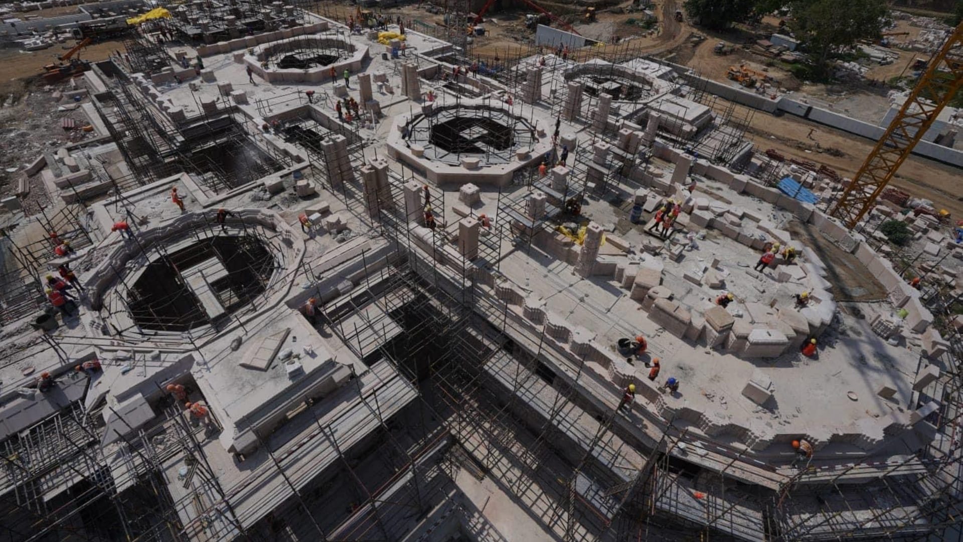 Ayodhya: New ram mandir close up pics.