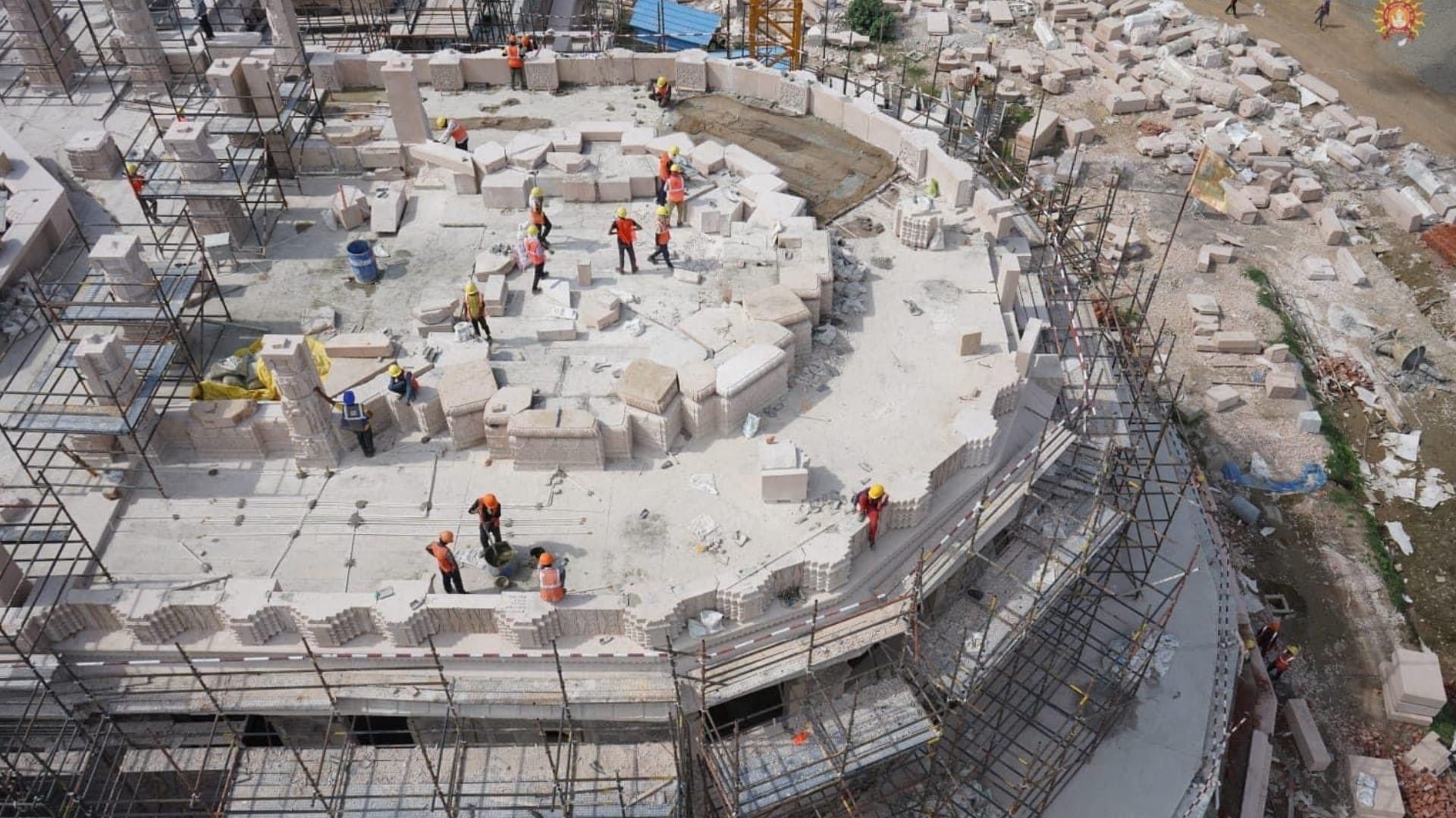 Ayodhya: New ram mandir close up pics.